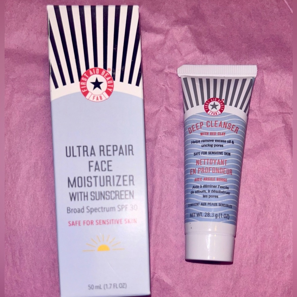 First Aid Beauty Ultra repair face moisturizer bundle